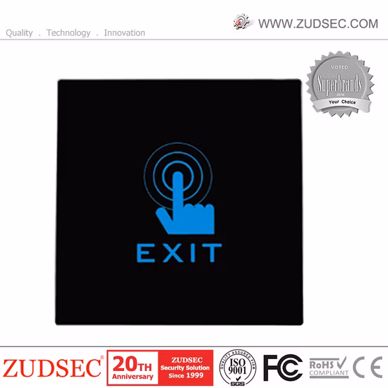 Touch Screen Door Release Exit Button with LED Light