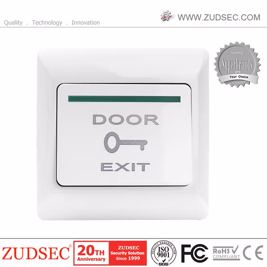 Sensore a infrarossi Sensore IR antipanico di emergenza No Touch Pulsante di uscita per rilascio porta a pressione per controllo accessi