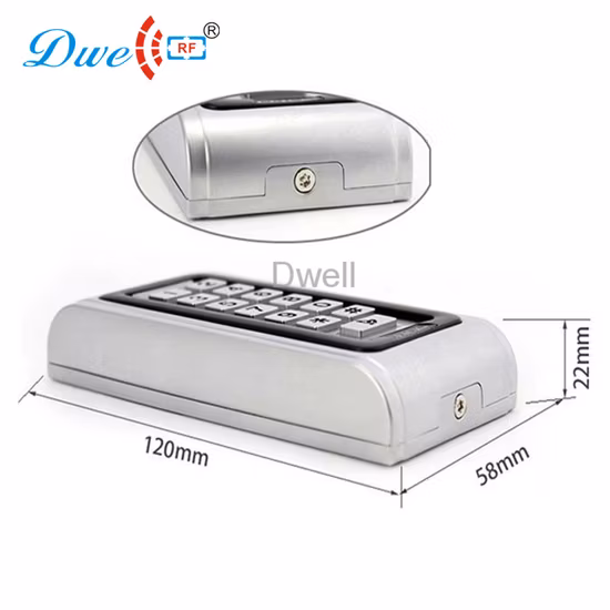 Lettore di schede RFID con tastiera autonoma con raggio di prossimità breve di 5 cm